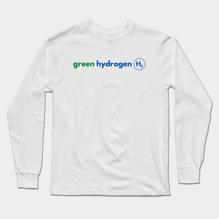 Green Hydrogen Long Sleeve T-Shirt